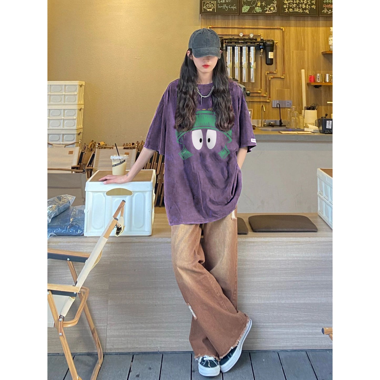 見逃し禁止 7色選べる カジュアル 半袖Tシャツ-A725