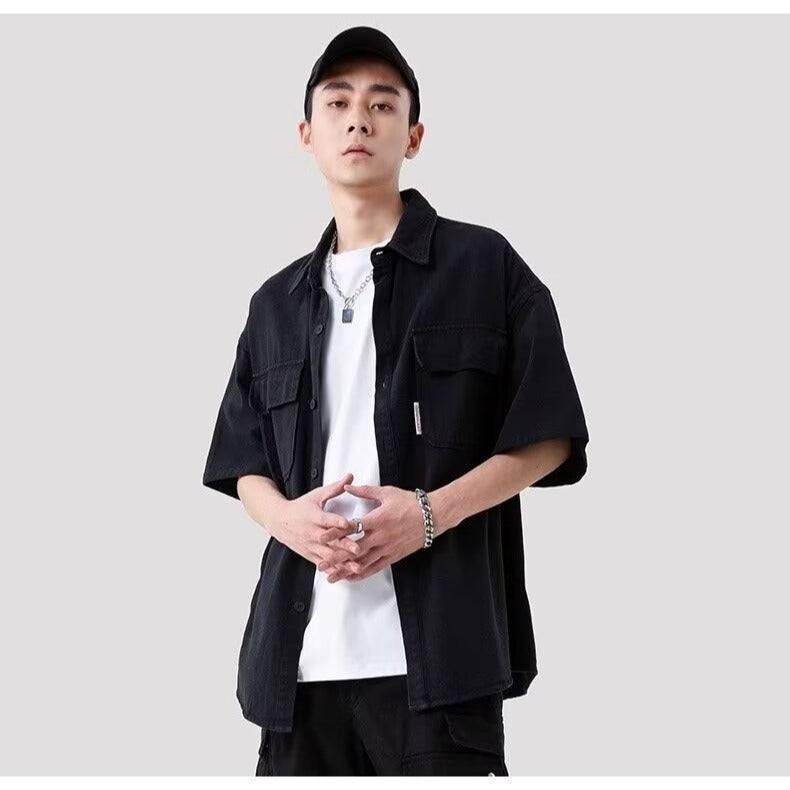 着回し力抜群 カジュアル ファッション 半袖Tシャツ-A841