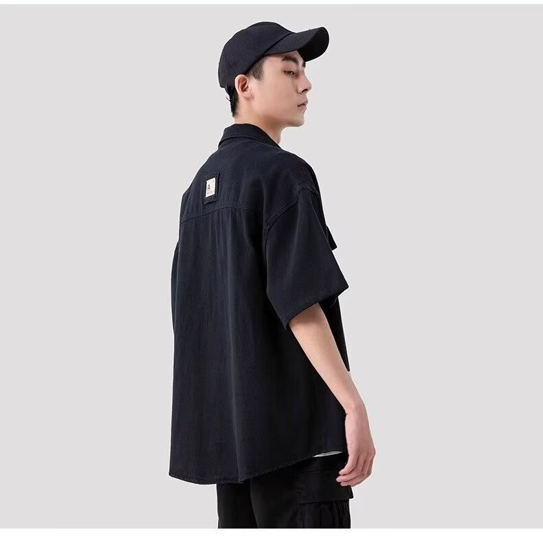 着回し力抜群 カジュアル ファッション 半袖Tシャツ-A841