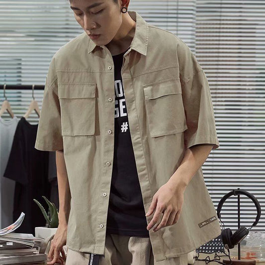 売り切れ必至 個性派 アバンギャルド シンプル シャツ-A838