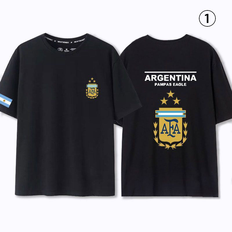 超人気 ファッション プリント 半袖Tシャツ 全3色-A936