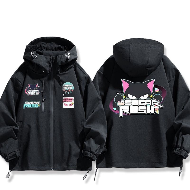 手触り良く マウンテンパーカー-A1805