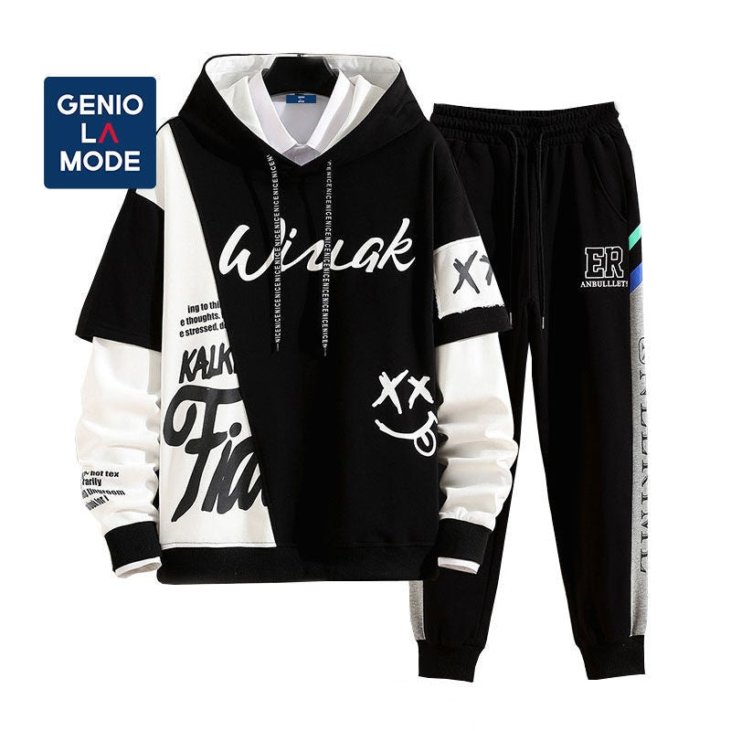 絶対流行セットアップ パーカー+パンツ -A1568