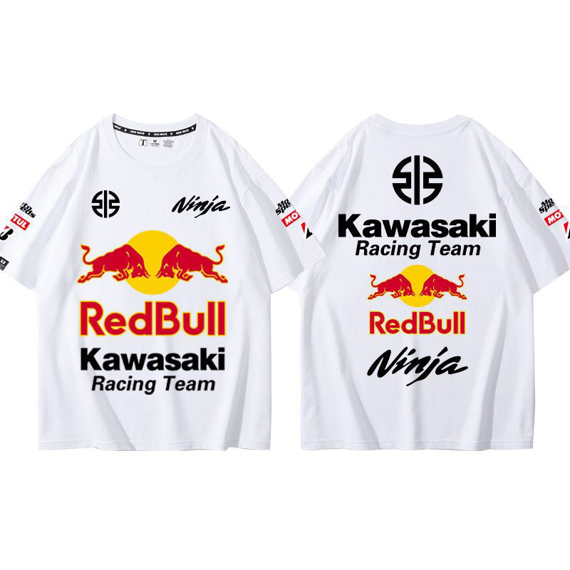 新作 上品 9色選べる レーシングスーツTシャツ半袖 A705