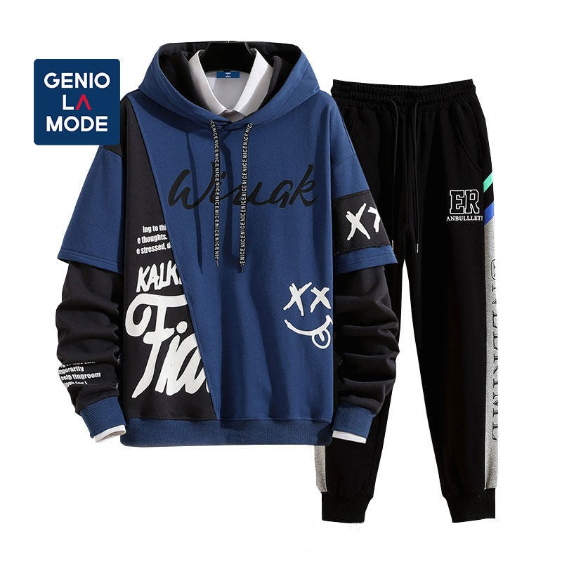 絶対流行セットアップ パーカー+パンツ -A1568