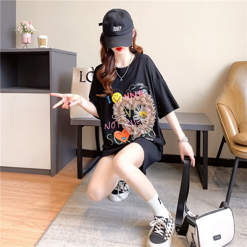 話題沸騰中 オシャレ度満点 高級感溢れる 3色選択可 Tシャツ カットソー<ins-8293>