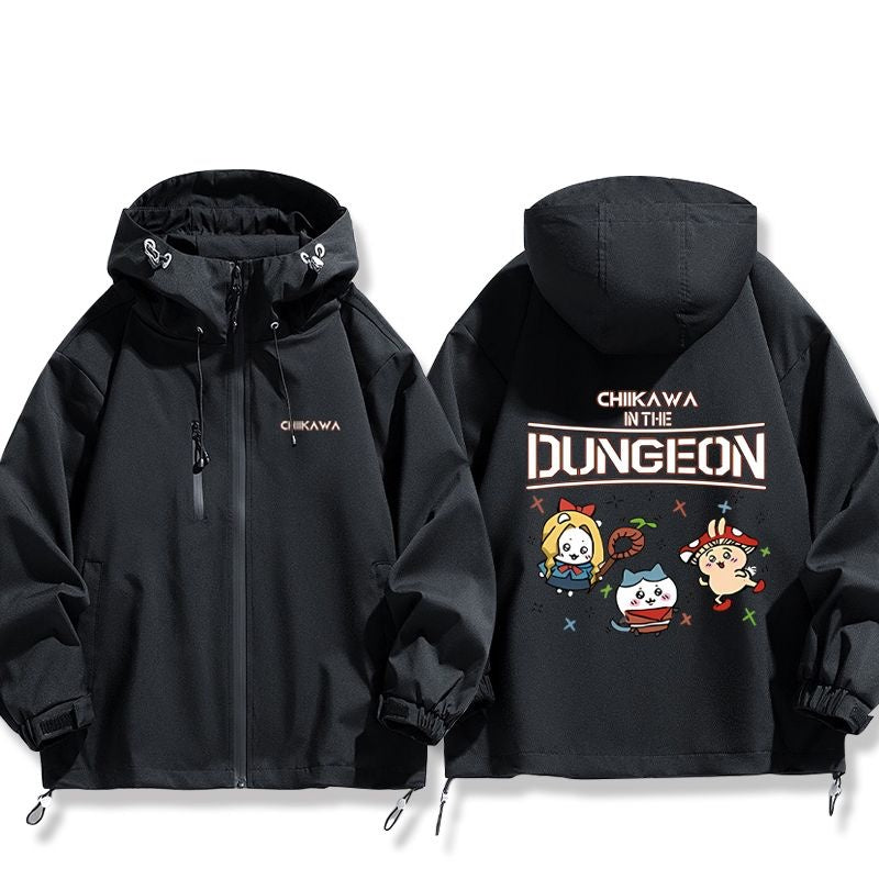 安定感抜群 撥水加工 全3色マウンテンパーカー -A1784