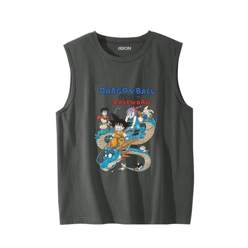 売り切れ必至 絶対流行 プリント 袖なしTシャツⅹパンツセット全3色-A971