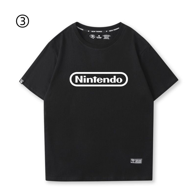 主役級 売り切れ必至 着回し力抜群 おすすめ プリントロゴ 半袖 Tシャツ-A2459