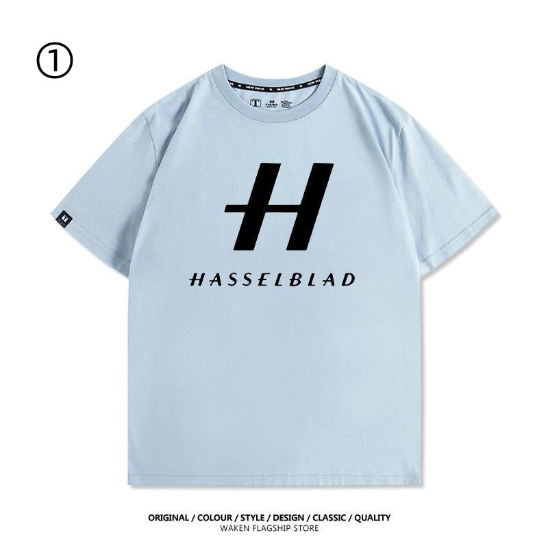 大人可愛い おすすめ プリントロゴ 半袖 Tシャツ-A2372