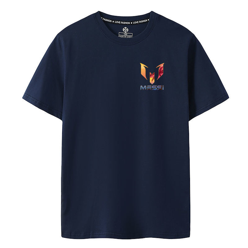 定番シンプル ファッション プリント 半袖Tシャツ 全5色-A934