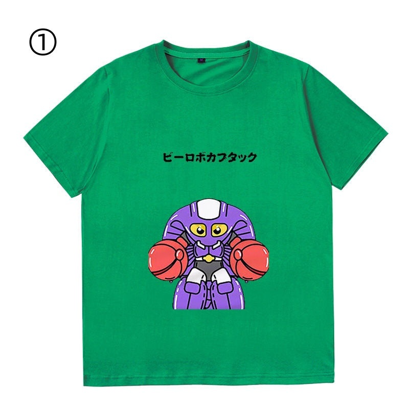 絶対欲しい 着回し力抜群 おすすめ プリントロゴ 半袖 Tシャツ-A2488