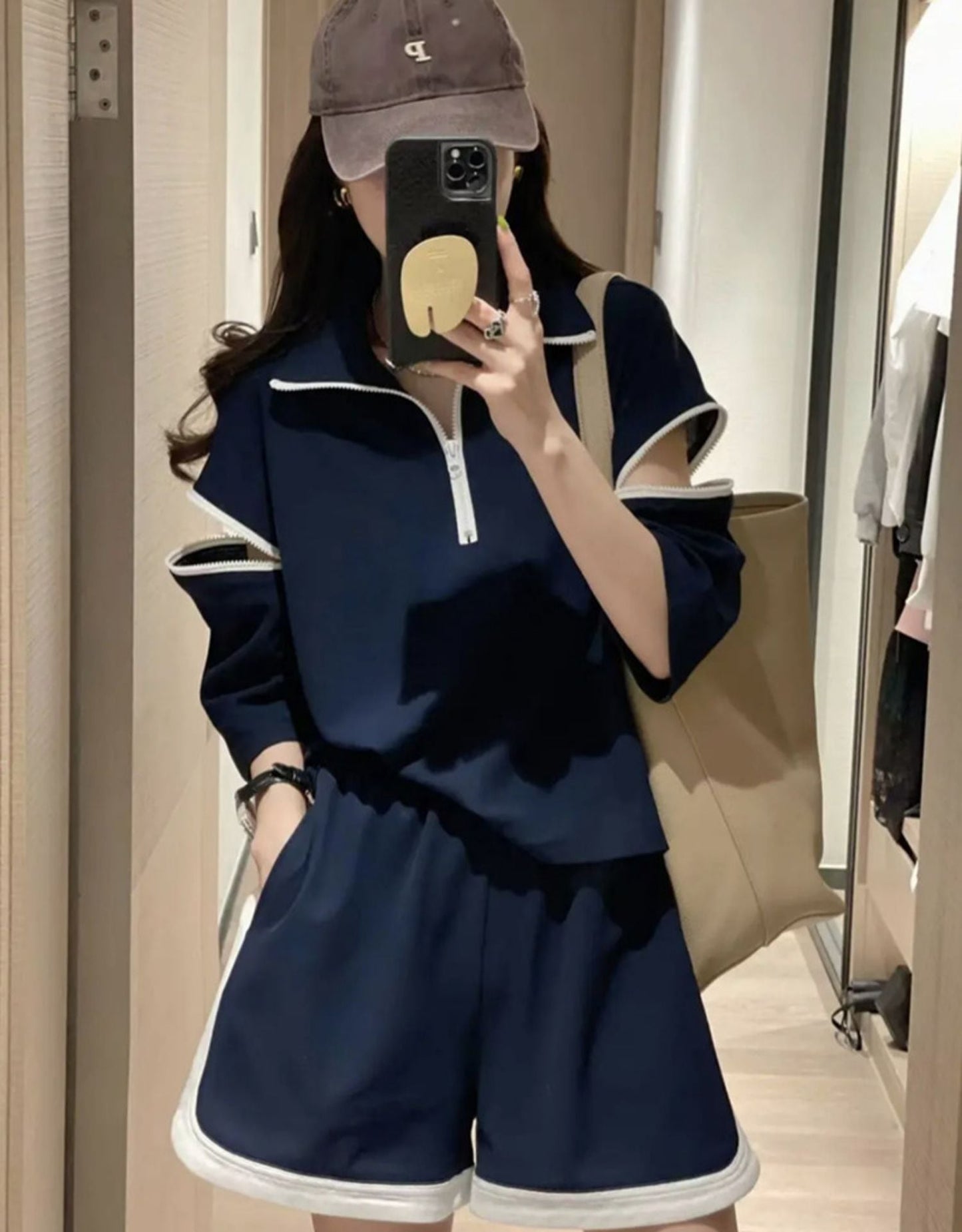 主役級 今季マストバイ ファッション 個性派 半袖Tシャツⅹパンツセット<ins-6533>