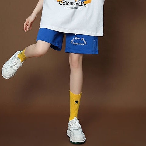 上質 シンプル カジュアル半袖Tシャツⅹパンツセット<ins-8068>