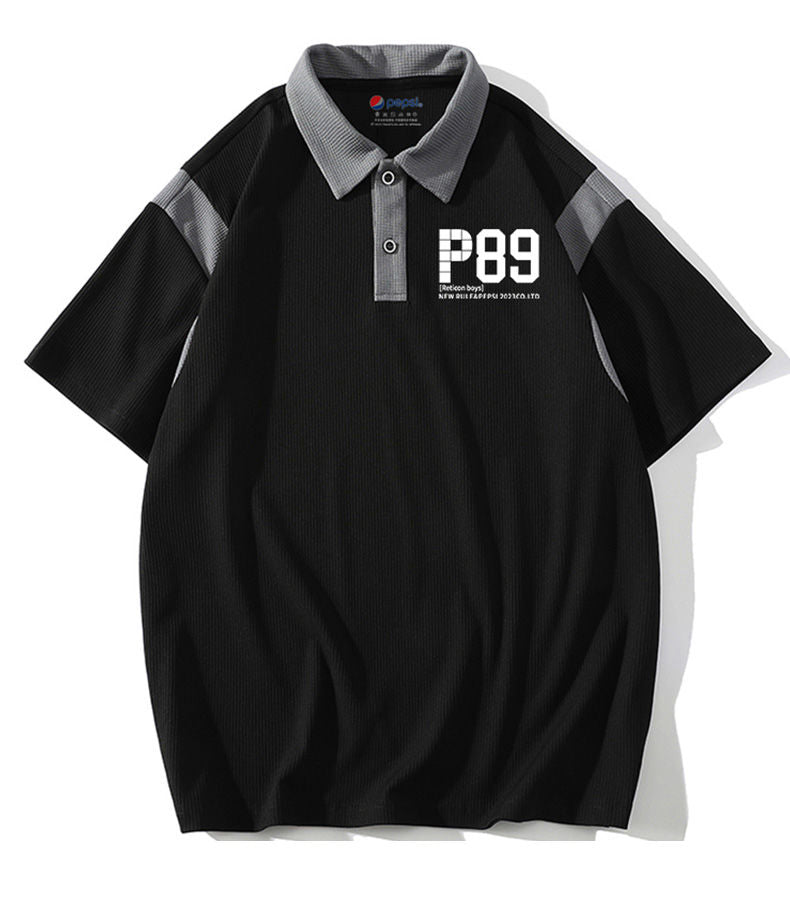 新商品 カジュアル ルーズ 半袖Tシャツⅹパンツセット 全2色-A796