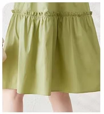 売り切れ必至 エレガント パフスリーブ ワンピース<ins-8353>