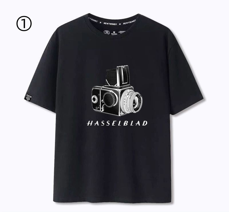 大活躍 おすすめ プリントロゴ 半袖 Tシャツ-A2318