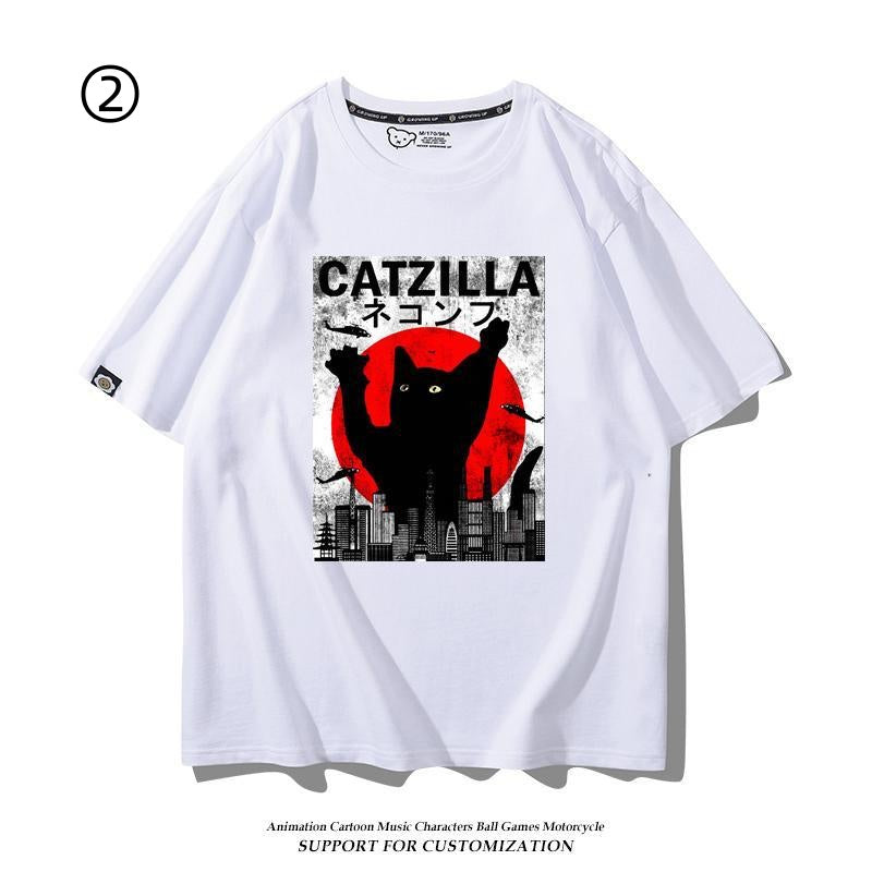 絶対流行 おすすめ プリントロゴ 半袖 Tシャツ-A2373