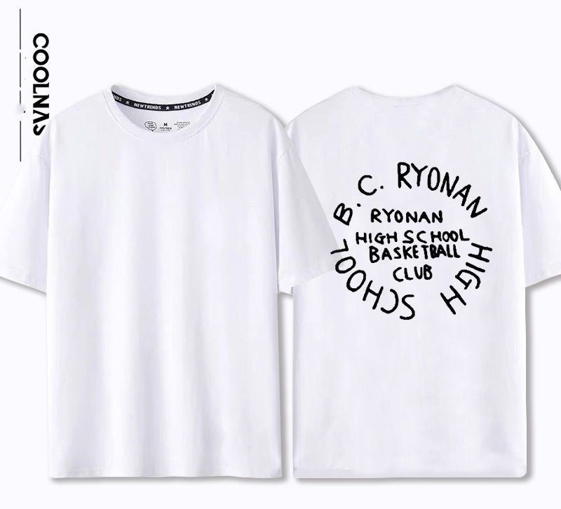今季マストバイ おすすめ プリントロゴ 半袖 Tシャツ-A2354