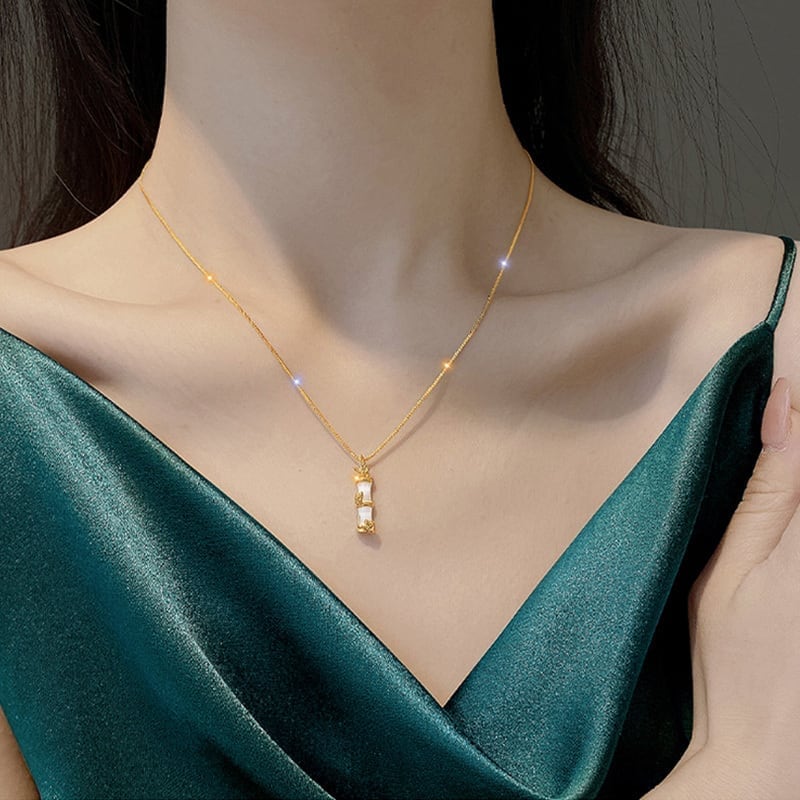 シンプル エレガント 個性的なデザイン ネックレス アクセサリー<ins-3039>