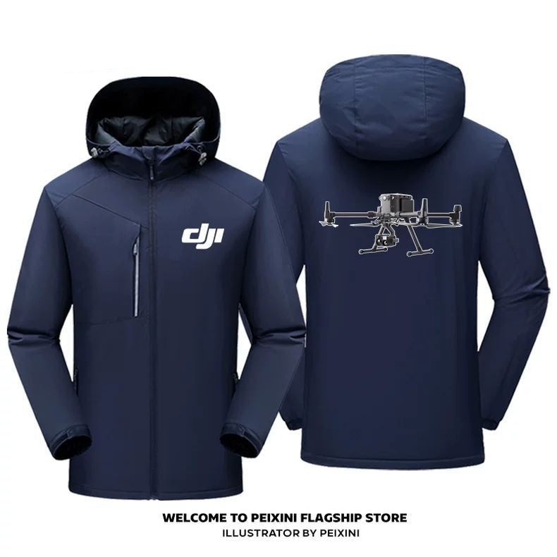 脱着可能ボアライナー付き 撥水加工 マウンテンジャケット-A2772