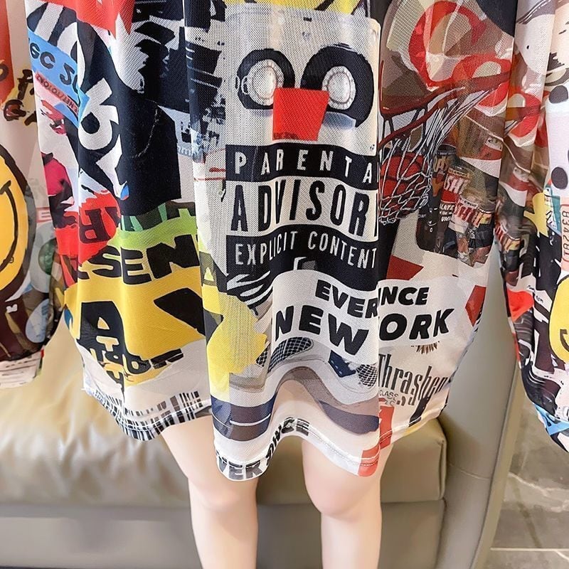 【半額セール!】    売り切れ必至 大人可愛い 元気いっぱい チュール 花柄 Tシャツ<ins-4929>