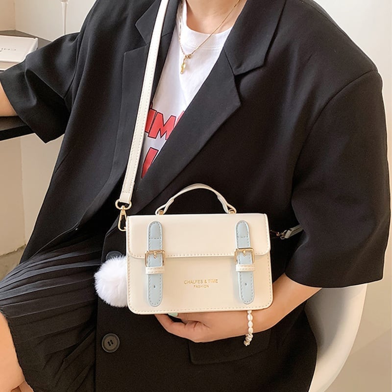 合わせやすい オシャレ感たっぷり メッセンジャーバッグ ハンドバッグ<ins-2963>
