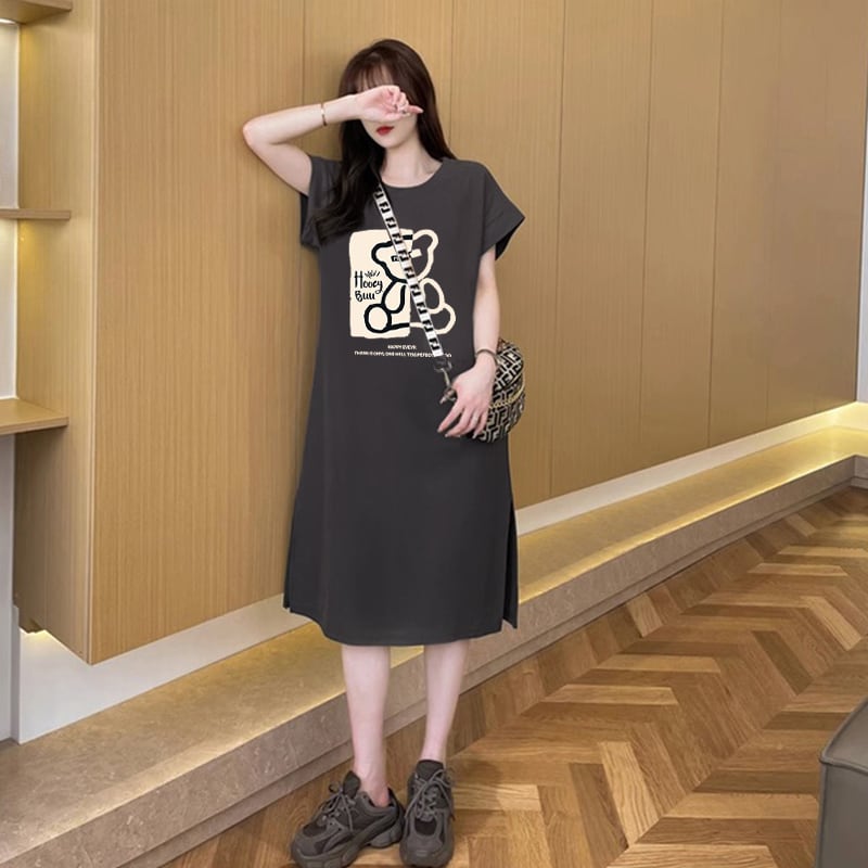 【半額!期間限定!!】 大活躍 ファッション カジュアル シンプル ワンピース<ins-6585>