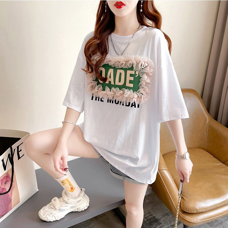 【半額!期間限定!!】オシャレ度満点 高級感溢れる 3色選択可 Tシャツ カットソー<ins-3255>