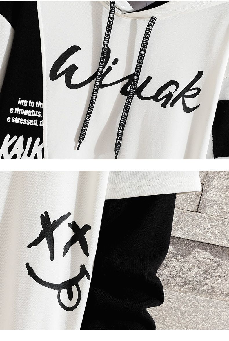 絶対流行セットアップ パーカー+パンツ -A1568