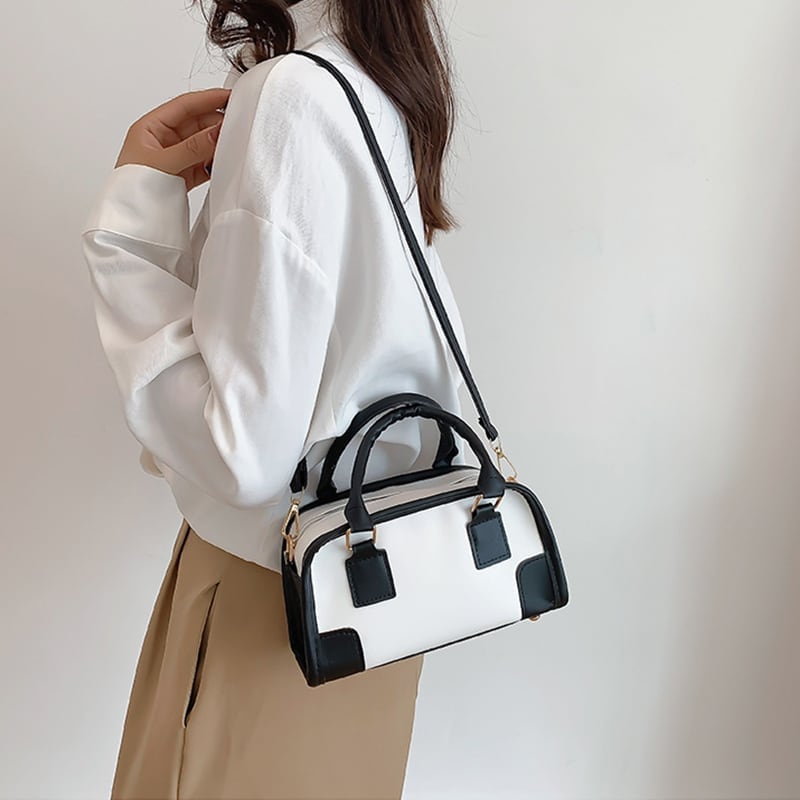 オシャレ度満点 シンプル ショルダーバッグ メッセンジャーバッグ<ins-3783>