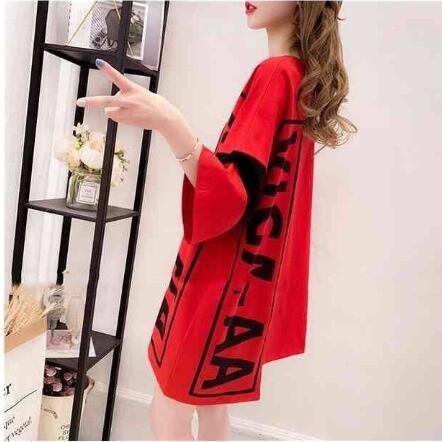 新作 個性派 切り替え プリント  全2色 半袖Tシャツ<ins-8168>