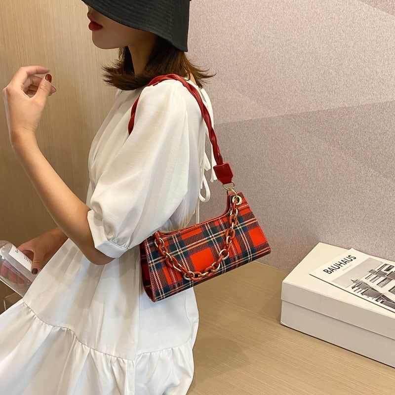 オシャレ度満点 合わせやすい ショルダーバッグ ハンドバッグ<ins-3415>