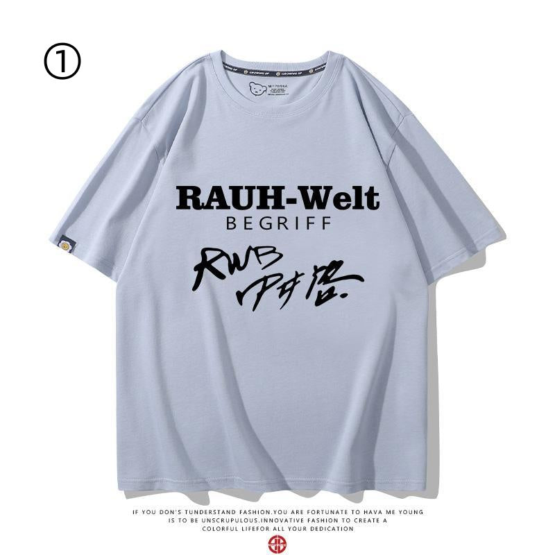 カジュアル 美人度アップ 売り切れ必至 おすすめ プリントロゴ 半袖 Tシャツ-A2382