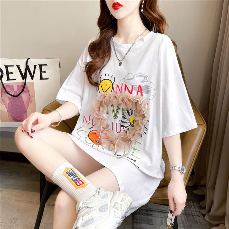 話題沸騰中 オシャレ度満点 高級感溢れる 3色選択可 Tシャツ カットソー<ins-8293>