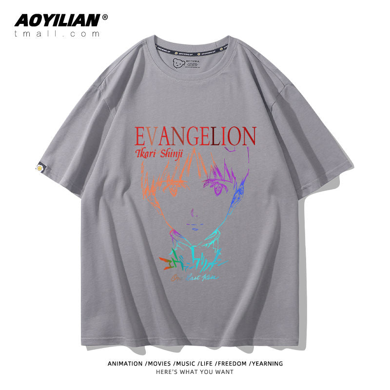 定番シンプル 絶対欲しい おすすめ プリントロゴ 半袖 Tシャツ-A2476