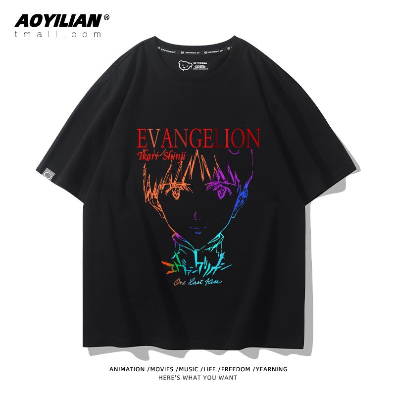 定番シンプル 絶対欲しい おすすめ プリントロゴ 半袖 Tシャツ-A2476