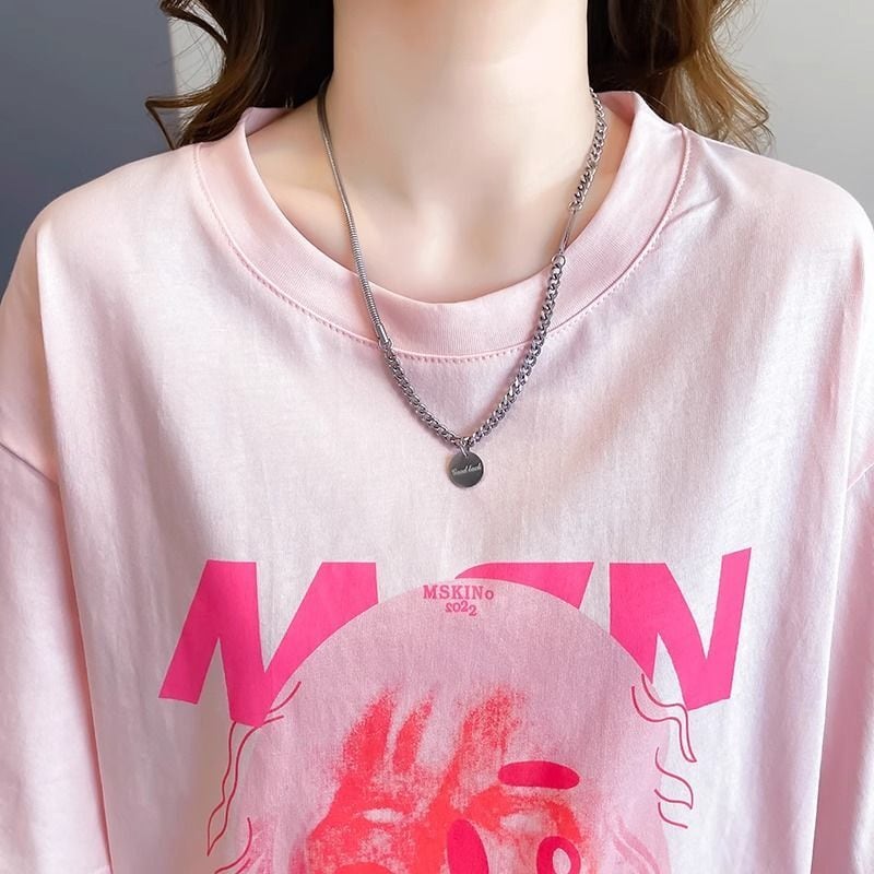 好感度UP ファッション カジュアル 上質 Tシャツⅹパンツセット<ins-8456>