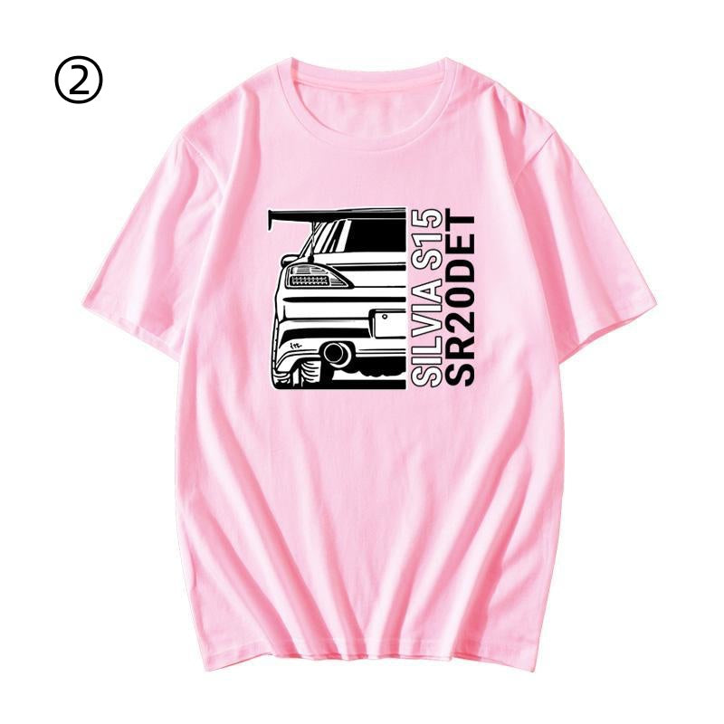 ファッション プリントロゴ 半袖 Tシャツ-A2403