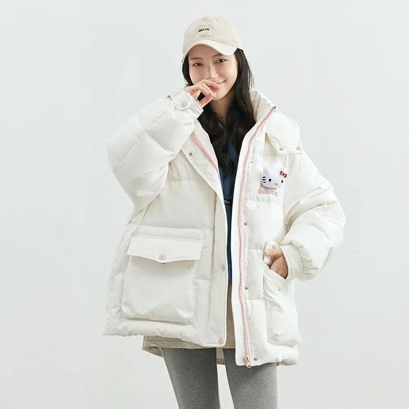 カジュアル 高見えデザイン 4色選択 男女兼用 ダウンジャケットE-12381