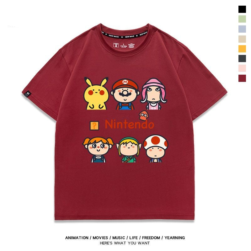 売れ筋 絶対欲しい おすすめ プリントロゴ 半袖 Tシャツ-A2453