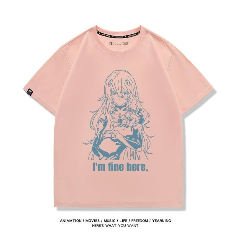 カジュアル おすすめ プリントロゴ 半袖 Tシャツ-A2390