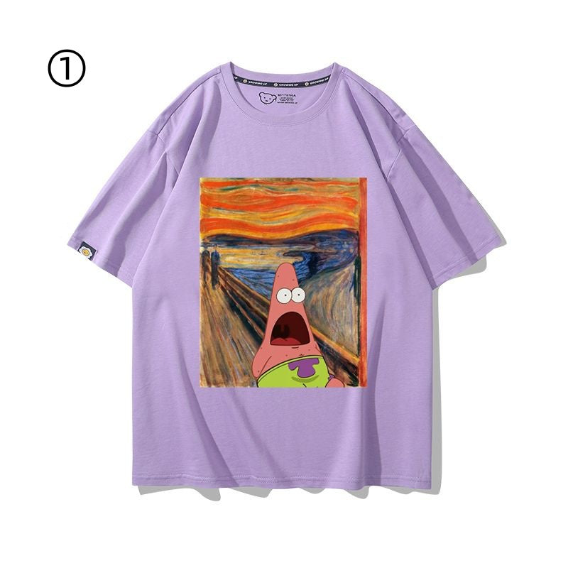 個性派 売り切れ必至 おすすめ プリントロゴ 半袖 Tシャツ-A2376