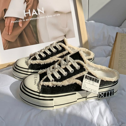 合わせやすい 美人度アップ 3色選択可 ラウンドトゥ シューズ<ins-3437>