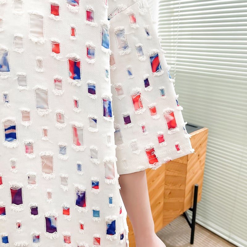 着回し力抜群 個性派 カジュアル ゆったりトップス 半袖Tシャツ 全2色<ins-8263>