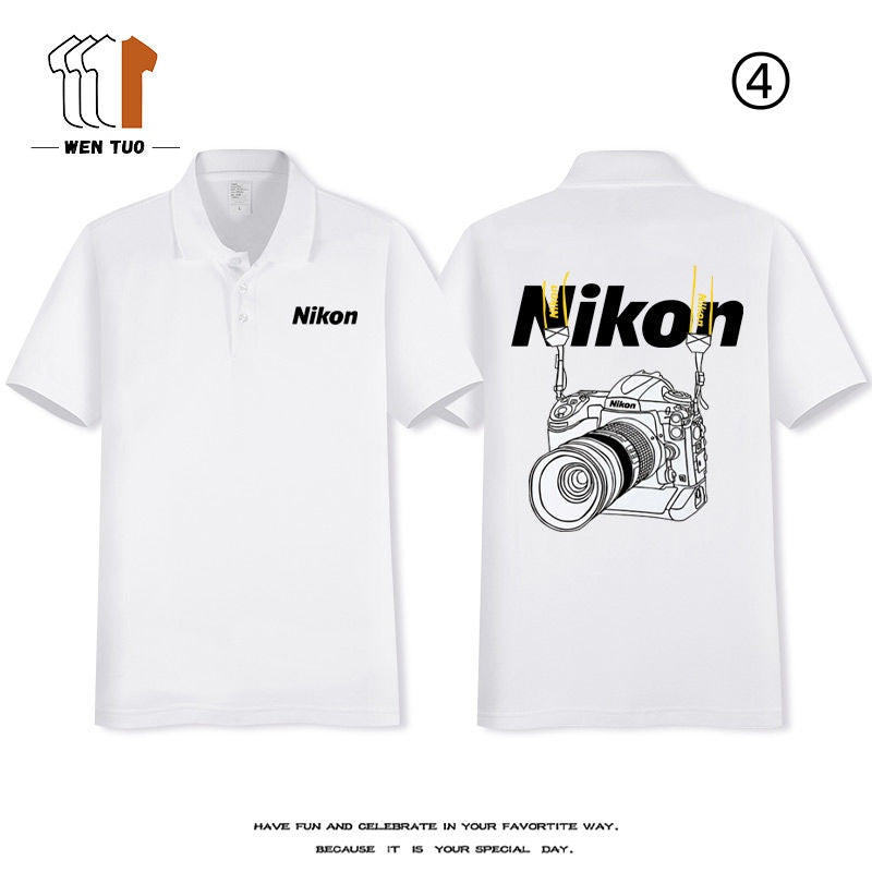 主役級 着回し力抜群 おすすめ プリントロゴ 半袖 Tシャツ-A2495