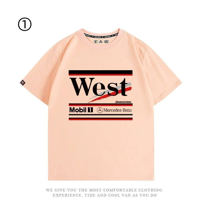 激安セール 超人気 ファッション プリントロゴ 半袖 Tシャツ-A2422