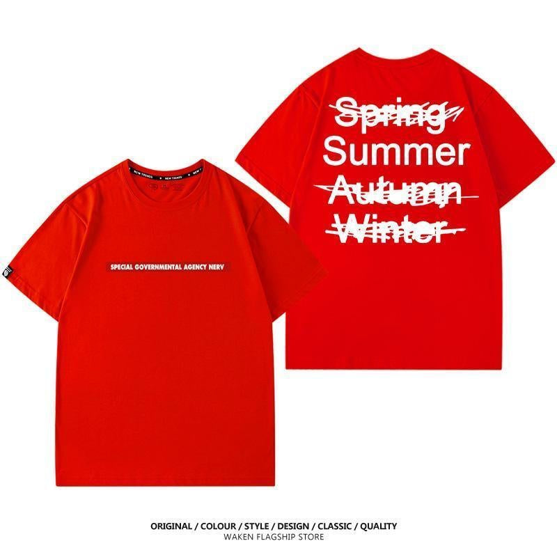 カジュアル 絶対流行 売り切れ必至 おすすめ プリントロゴ 半袖 Tシャツ-A2389