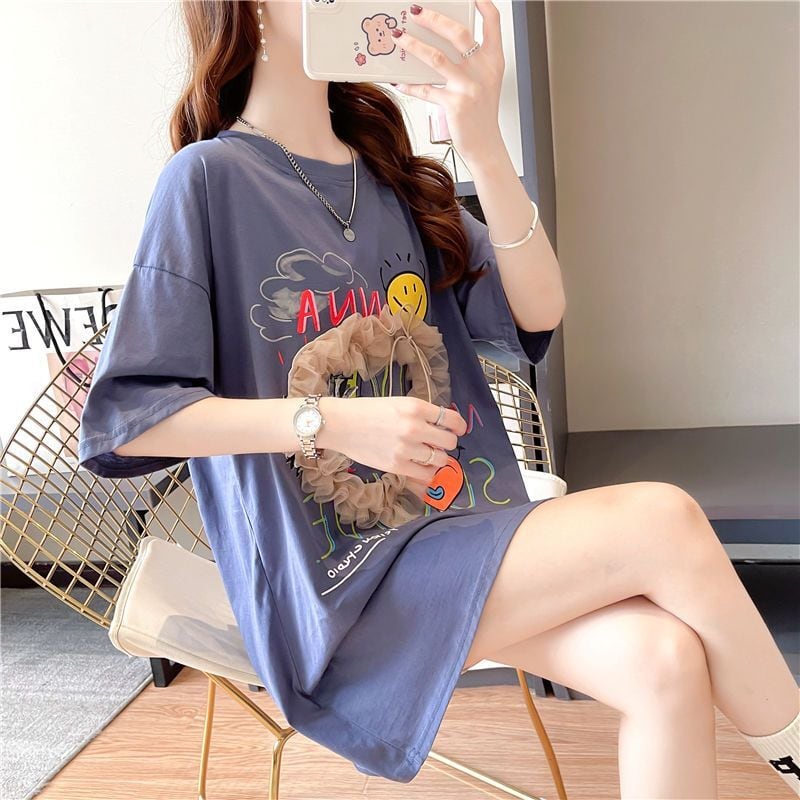 話題沸騰中 オシャレ度満点 高級感溢れる 3色選択可 Tシャツ カットソー<ins-8293>