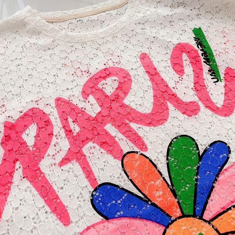 美人度アップ スウィート ゆったり 半袖Tシャツ<ins-8130>